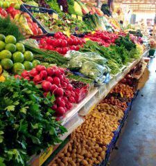 野菜店頭販売イメージ